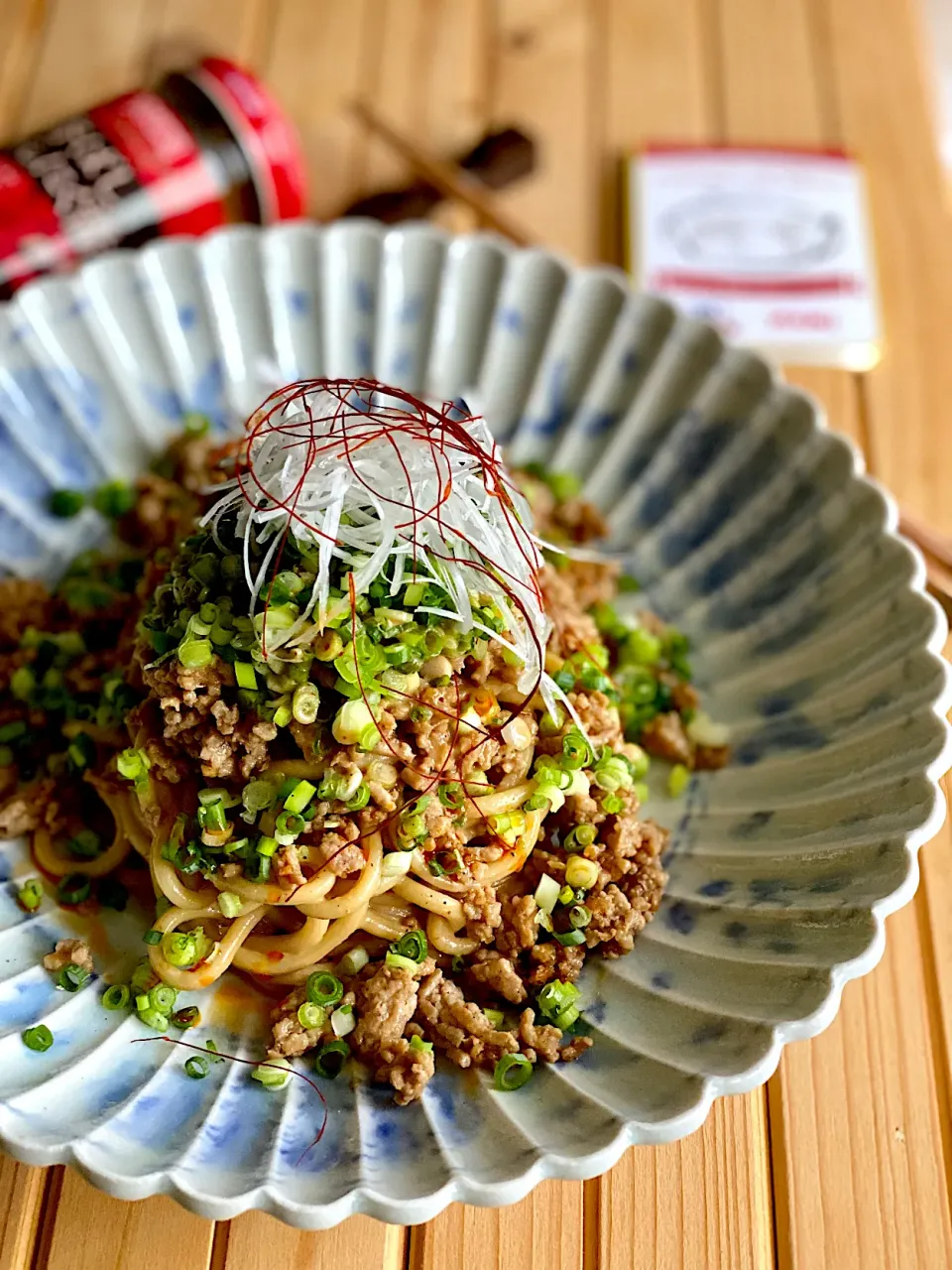 🍜ねぎたっぷり。汁なし担々麺|ゆきぽん@ゆきの家飲み料理さん