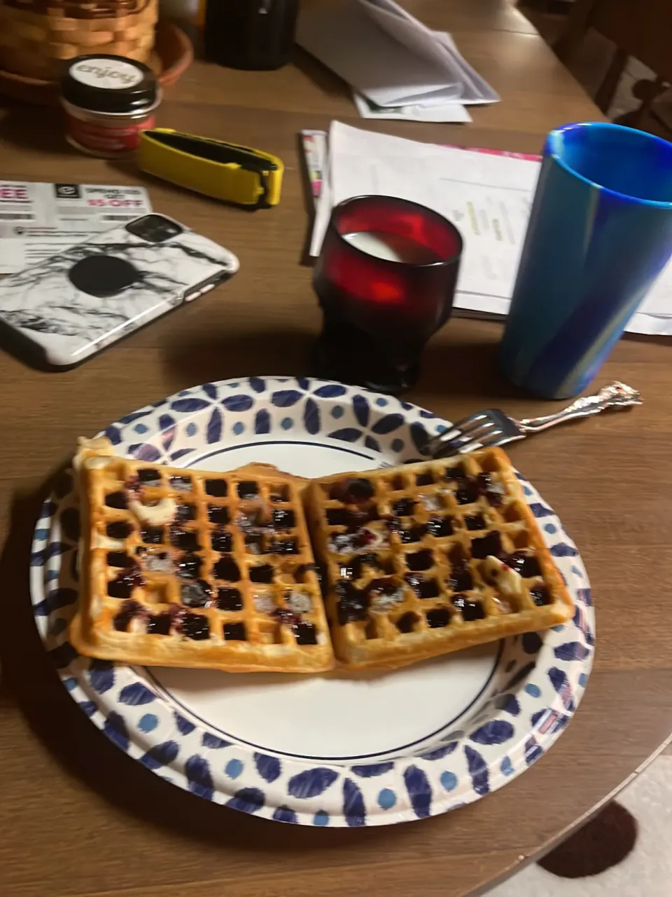 Blueberry waffle|suさん