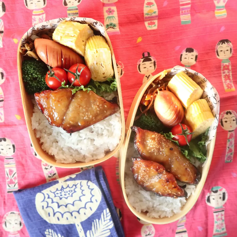 高校生男子弁当🍱カマスの味醂干し|なかじー。さん