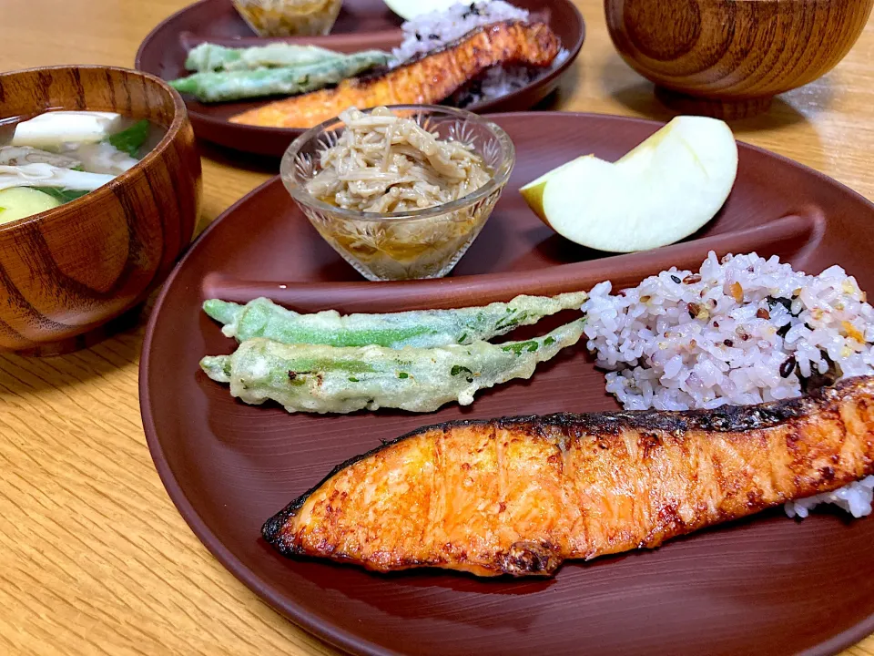 ＊鮭の西京焼きプレート🐟＊|＊抹茶＊さん