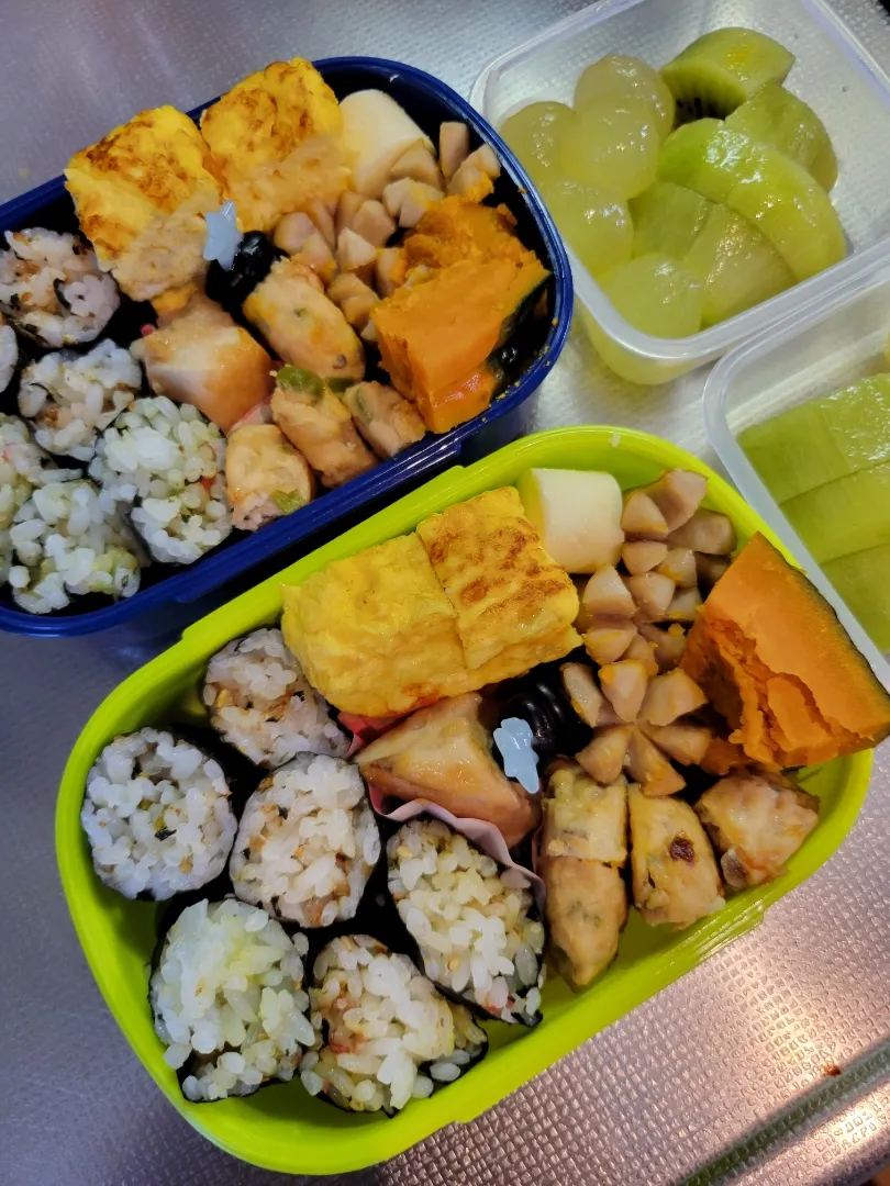 Snapdishの料理写真:双子弁当13|milk15さん