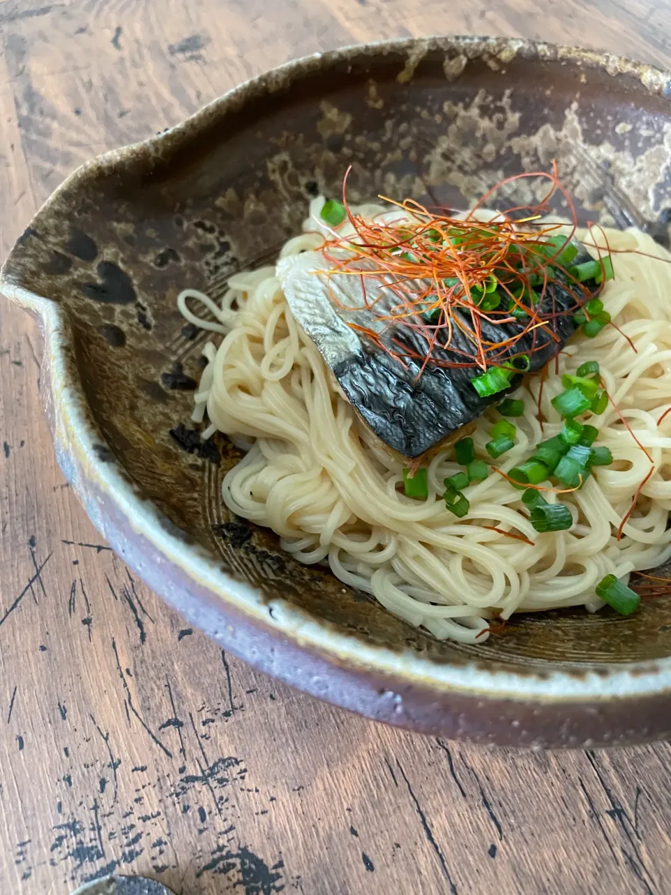 くまちゃんさんの料理 mottomoさんの料理 長浜郷土料理「焼き鯖そうめん」|sonokoさん