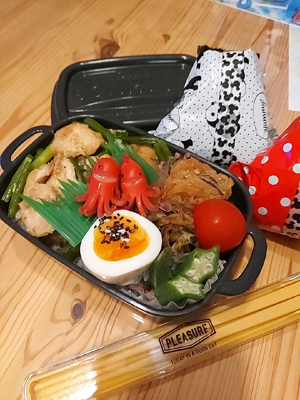 Snapdishの料理写真:2022.9.15 娘弁当🍱|あずきラテさん