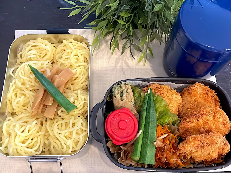 Snapdishの料理写真:ラーメン弁当🍜|ayuさん