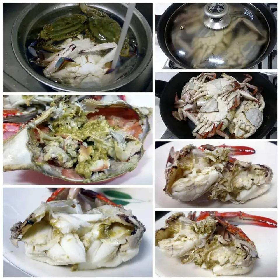 steamed crab|steven z.y.さん