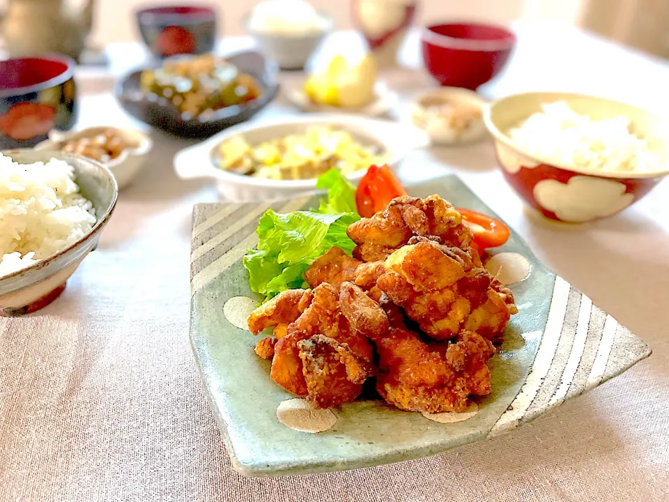 ニンニクと生姜の効いた竜田揚げ🍗|ゆかりさん