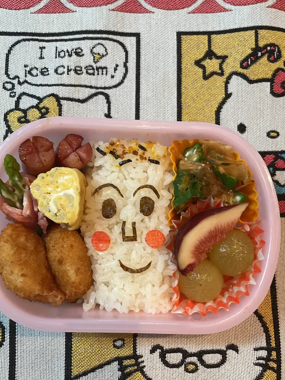 しょくぱんまんお弁当🍱|リリさん