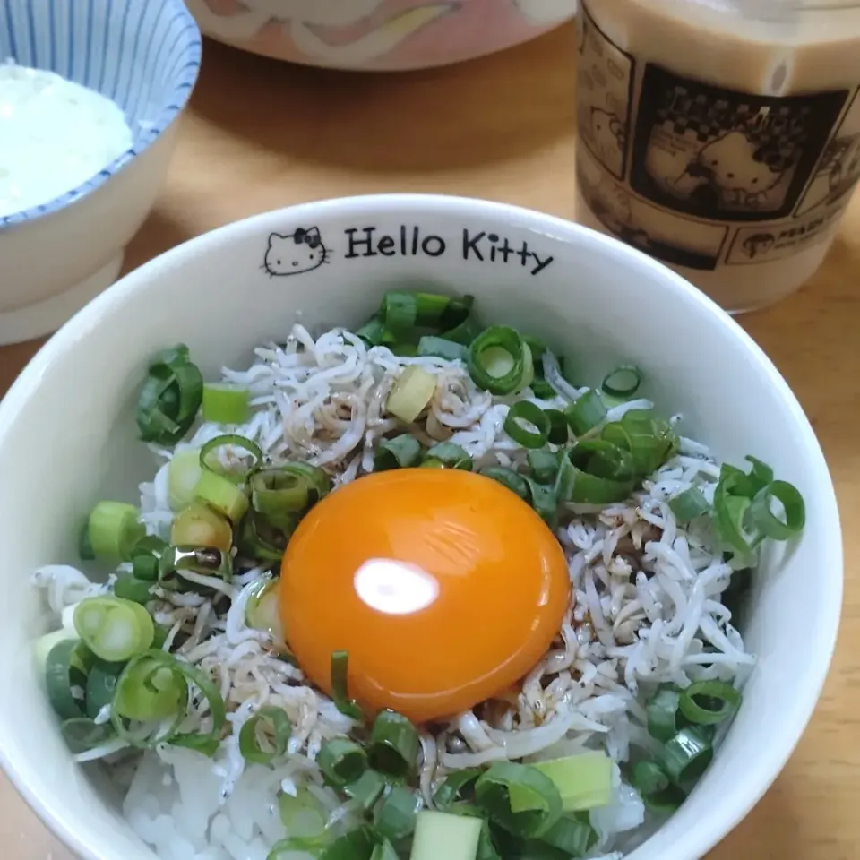 朝ごはんはしらす丼|しまだ ちえこさん