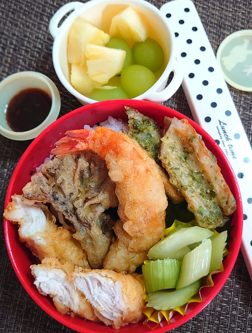 天丼弁当🍱|ポチさん