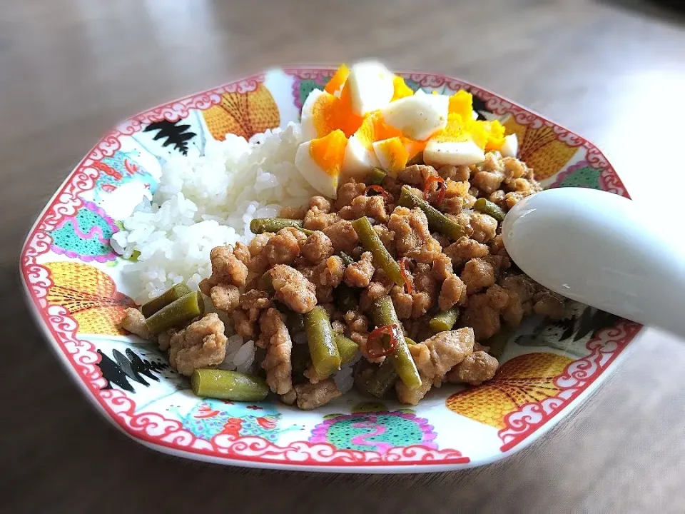 古尾谷りかこさんの料理 酸豆角炒肉末|古尾谷りかこさん