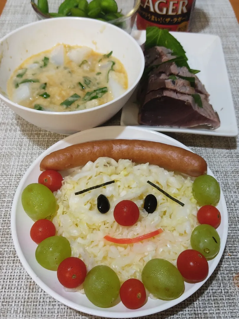 Snapdishの料理写真:かつおのたたきのタレ

調べてみると、いろいろな種類のタレがありますね。
マヨネーズは、さっぱりと食べたいのにクドくなりそう。
わさびや塩もあったけど、私はやっぱ「しょうがポン酢」がいいな。|Rピージャーさん