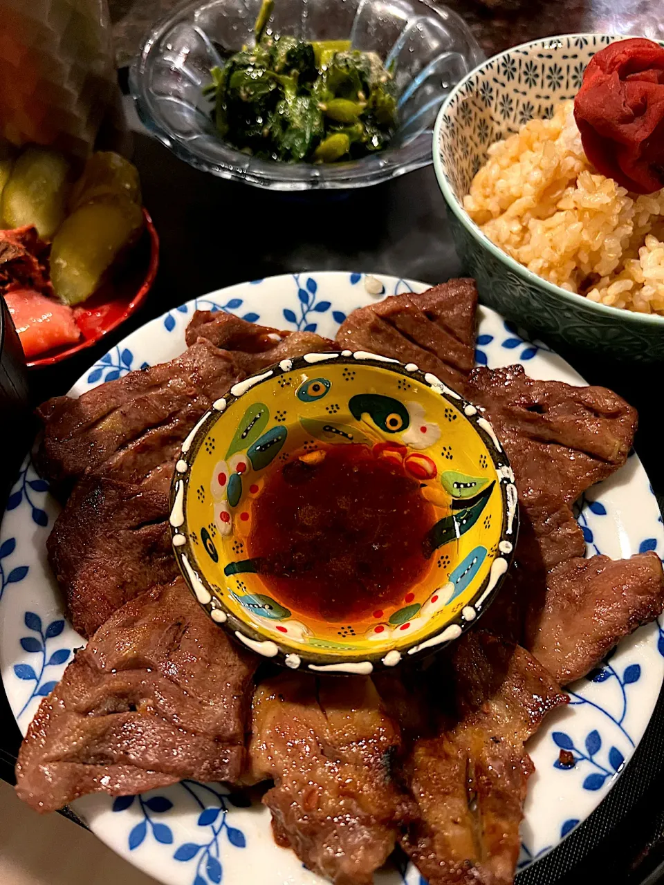 柔らか～い牛たん🐮ごま油醤油が好き( ⸝⸝ᵕᴗᵕ⸝⸝)|💍ごはん🍚さん