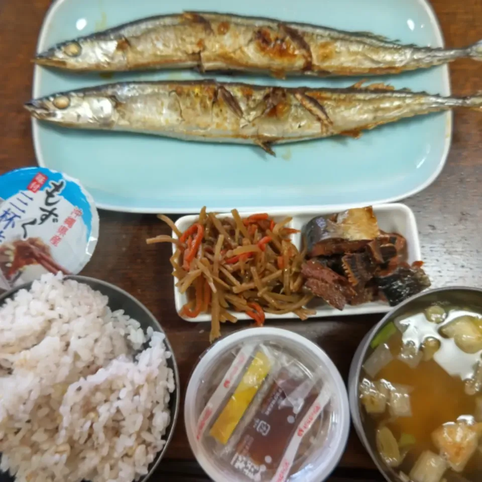 秋刀魚定食|アクちゃんさん