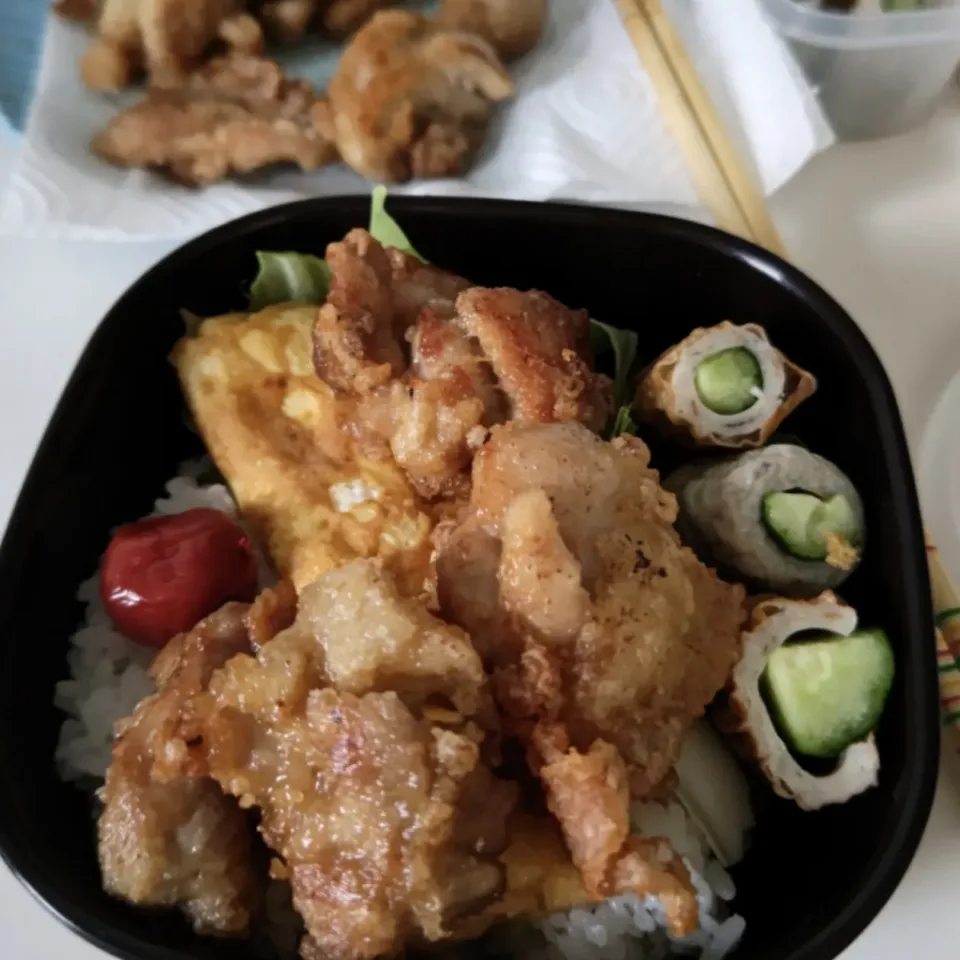 今日のお弁当。卵1個で作る卵焼きぺったんこ|そごうりんさん