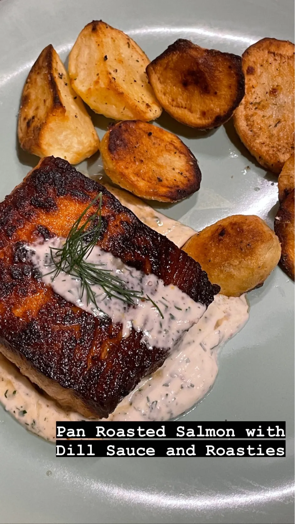 Pan Roasted Salmon with Roasties|Chris Shannonさん