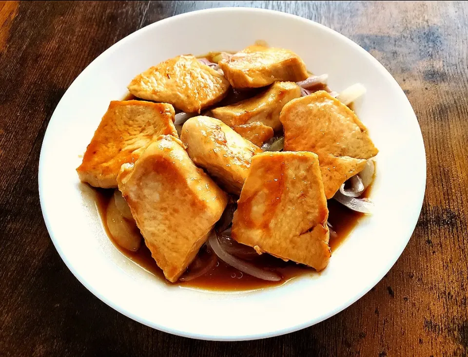 チキンの生姜焼き|バンビさん