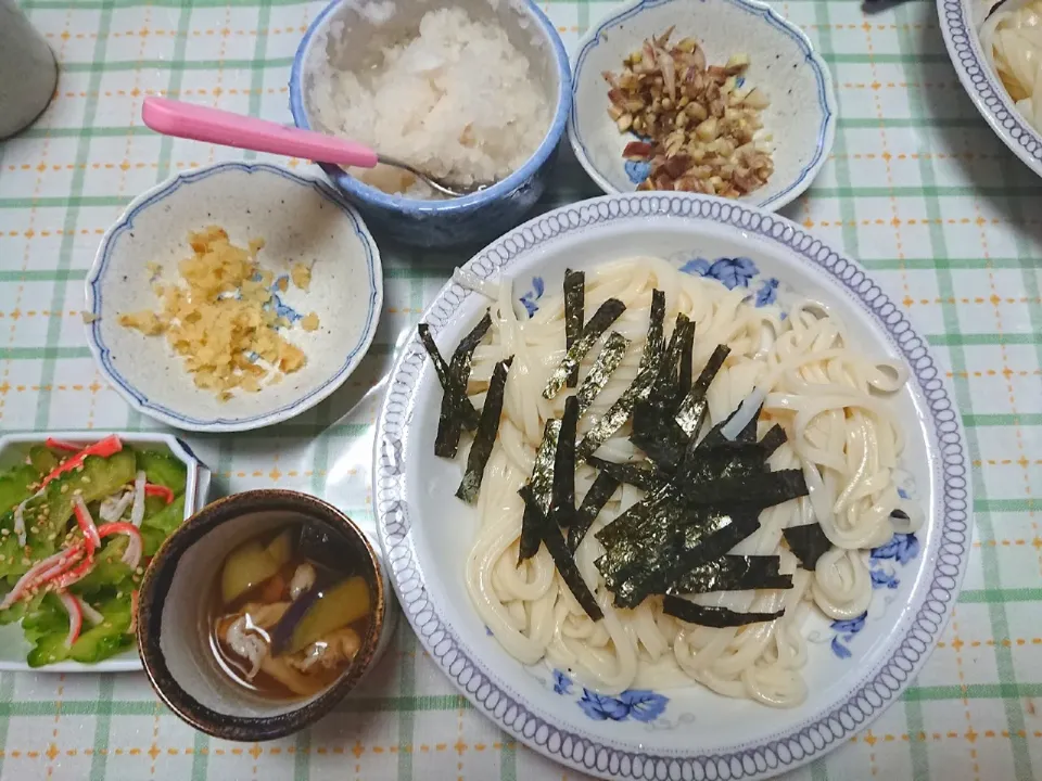 今日のお昼(讃岐うどん)|のばーきさん