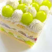 マスカットケーキ|ぽぽさん