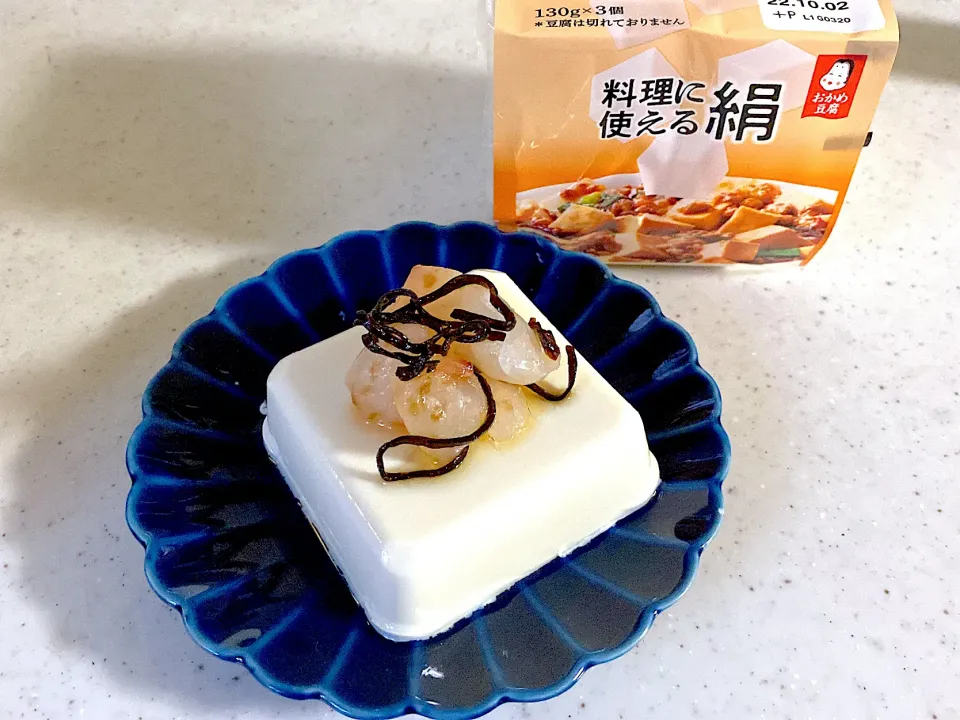 鯛の塩昆布ごま油漬けを乗せて☺️|makoさん