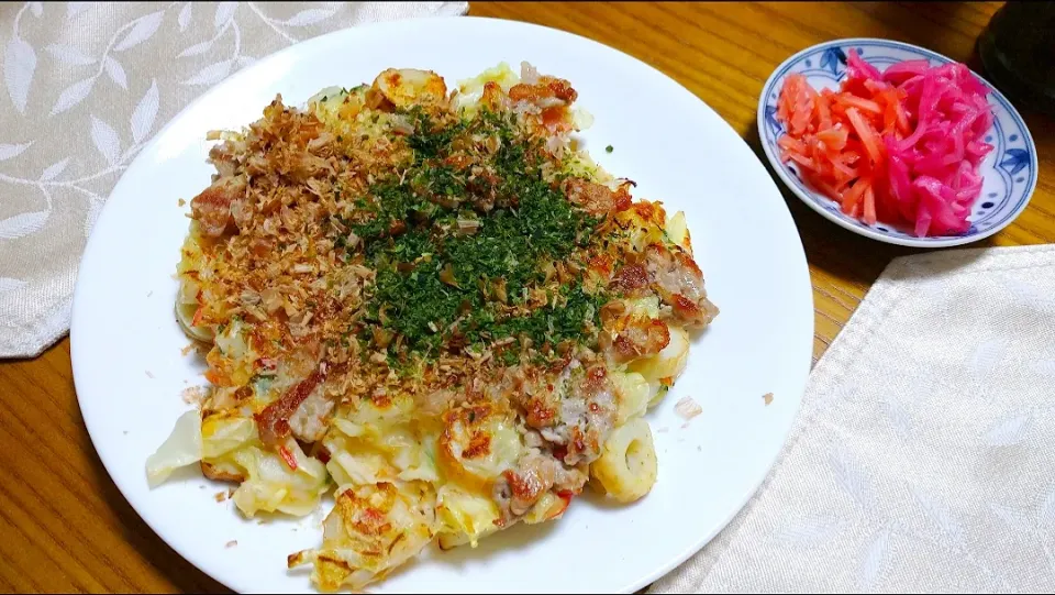 9/18の夕食
お好み焼き|卯月さん