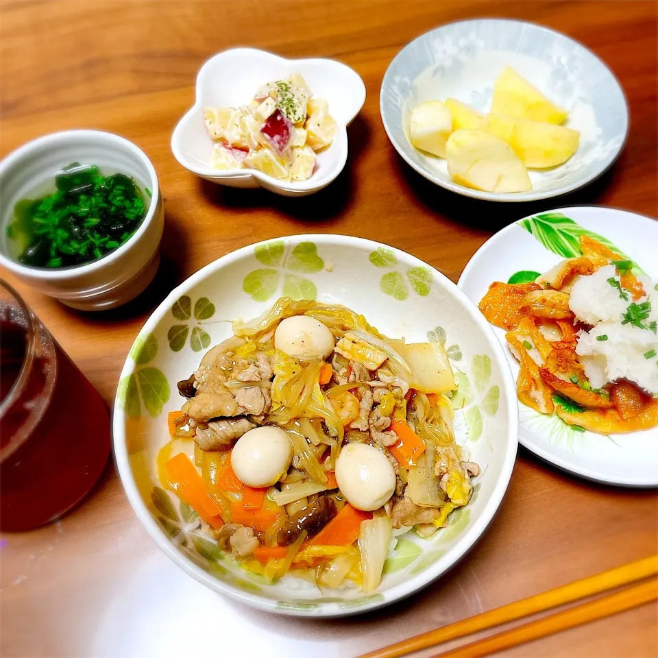 Snapdishの料理写真:中華丼|teritamagoさん