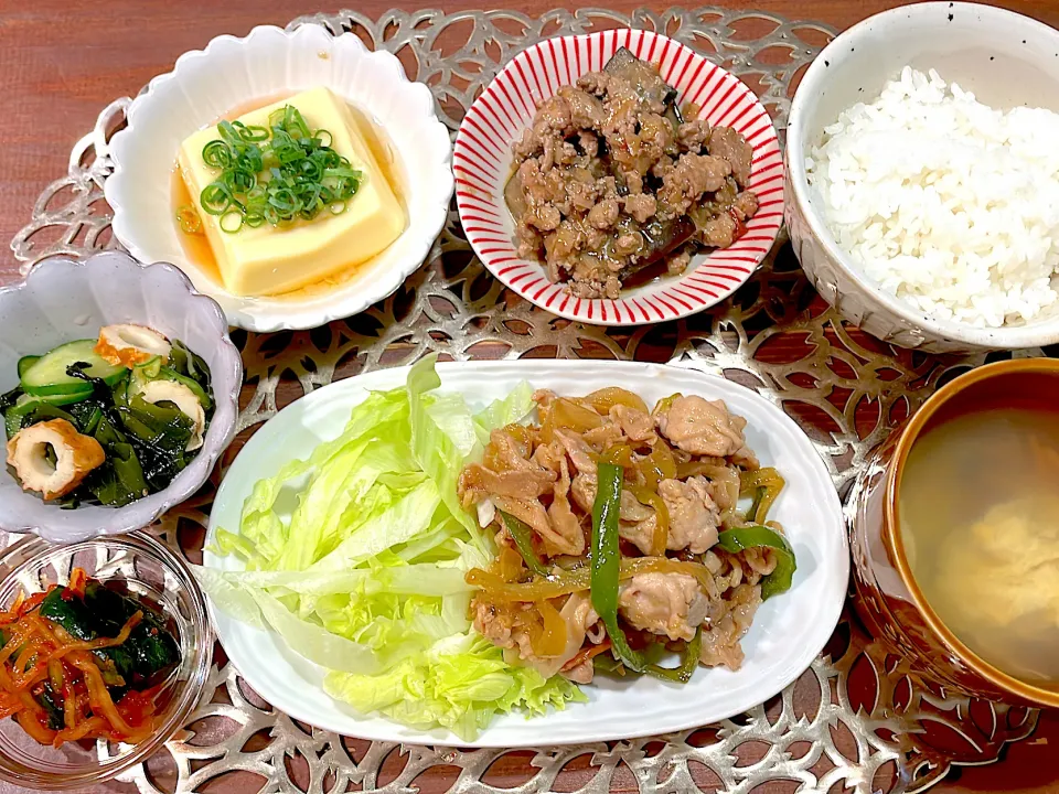 焼肉炒め定食|hitomiさん