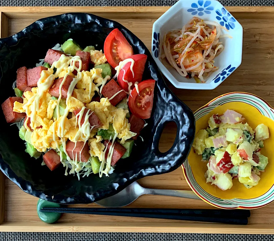 ランチョンミート丼|ともえ☆さん