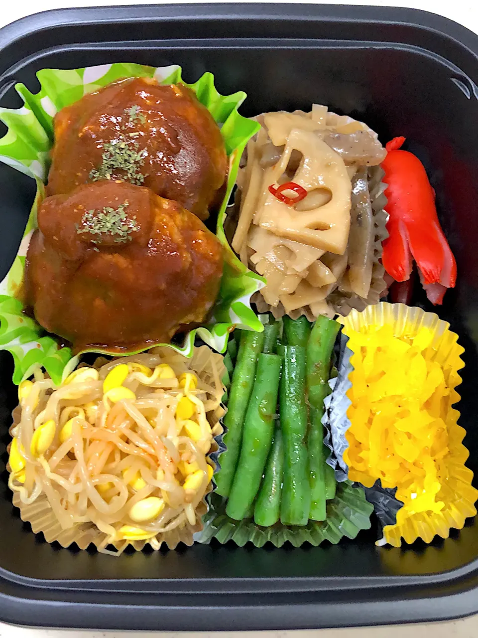 煮込みハンバーグ弁当|teteさん