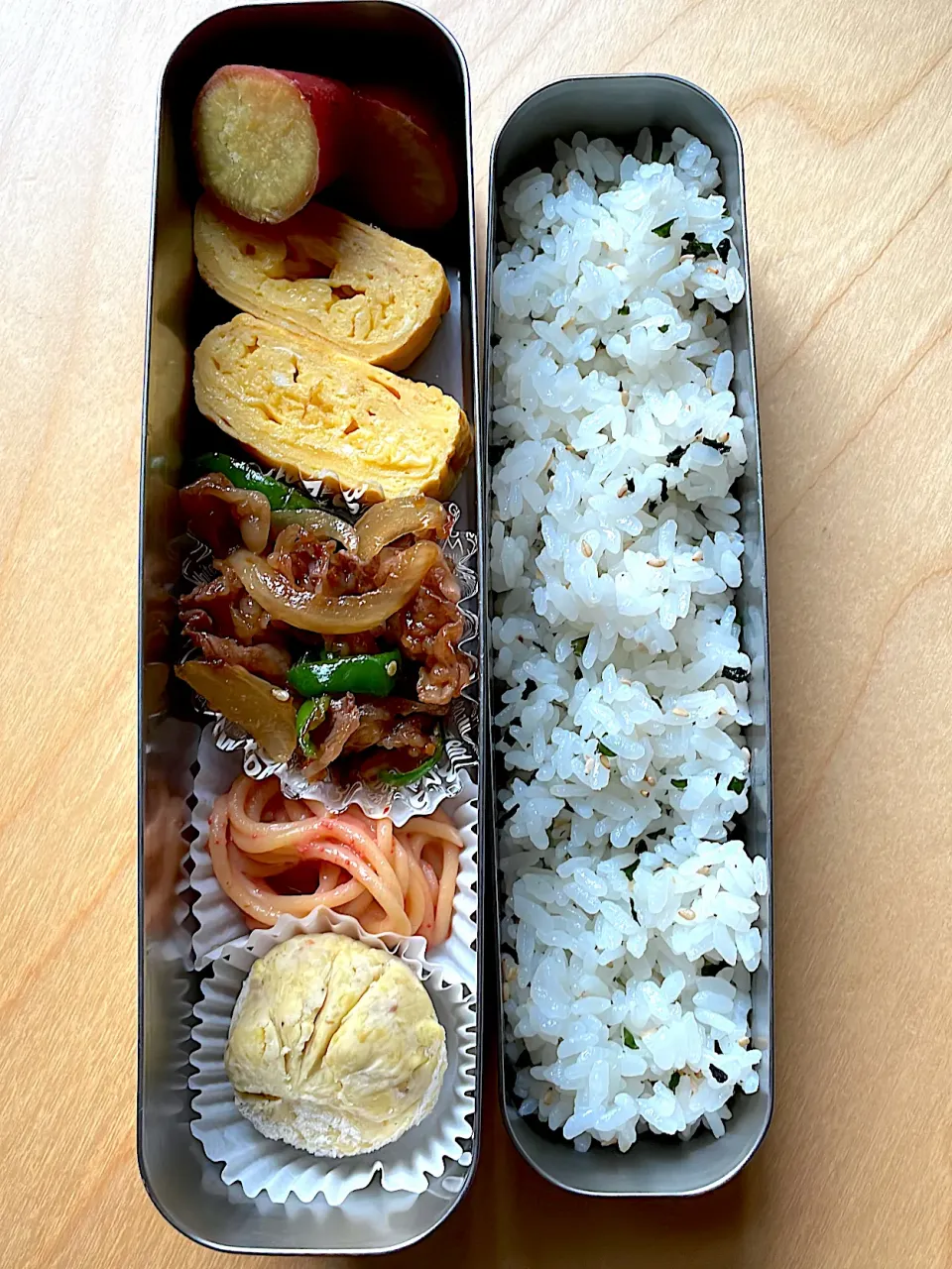 今日の中学生男子弁当🍱|はぴたさん