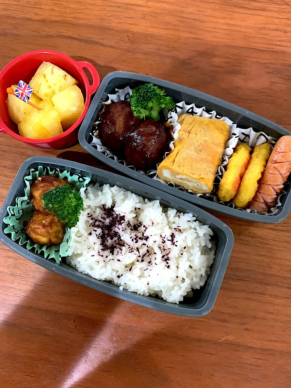 Snapdishの料理写真:2022/9/20 小3息子弁当|こうれい母さん