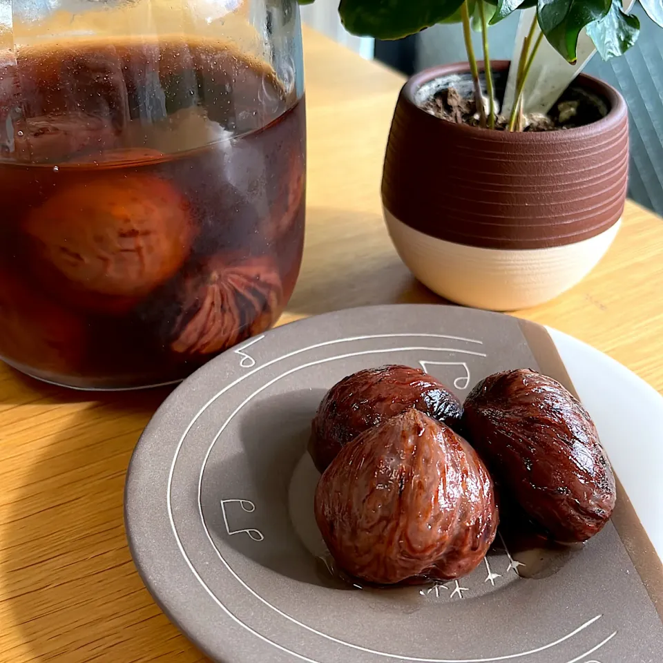 栗の渋皮煮🌰|さつまいもさん