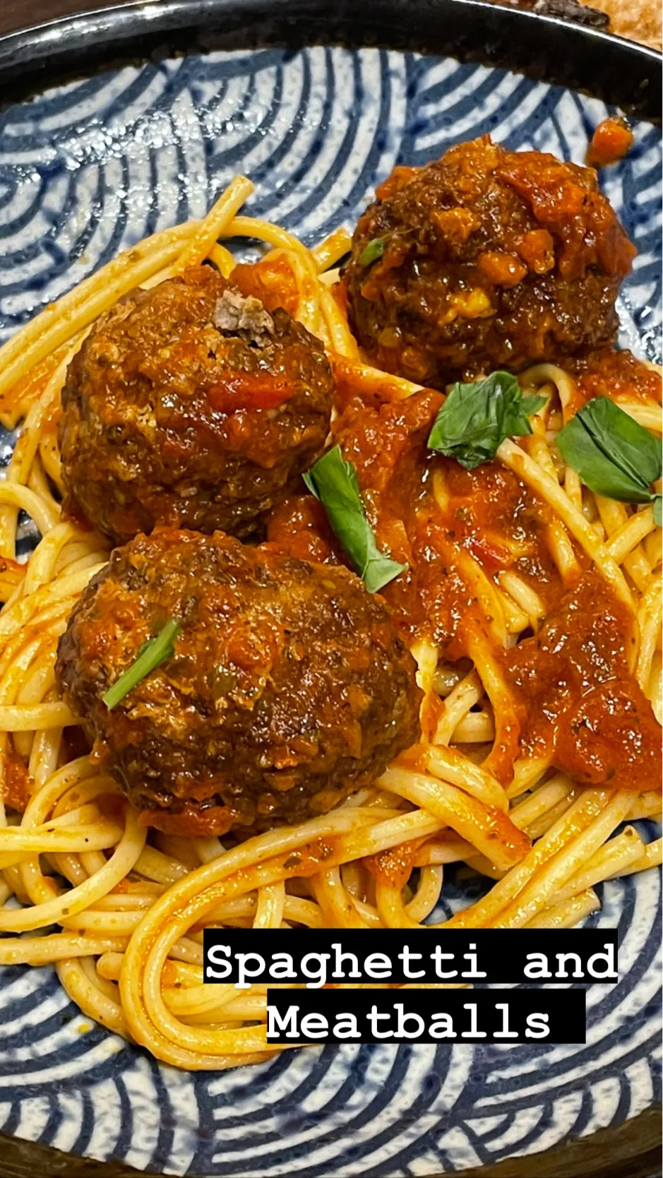 Spaghetti and Meatballs|Chris Shannonさん