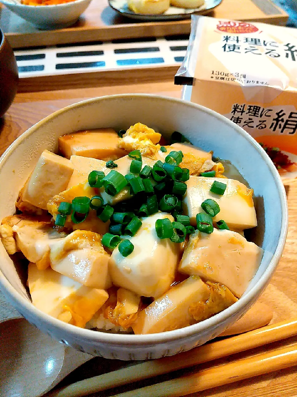 【モニター当選】豆腐の卵とじ丼|sumireさん