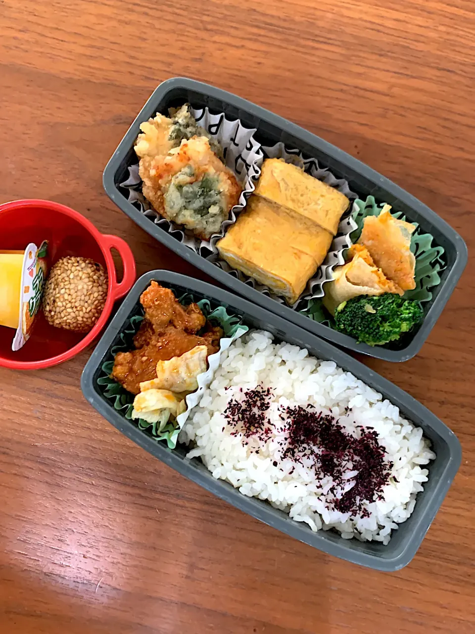 Snapdishの料理写真:2022/9/21 中3息子弁当|こうれい母さん