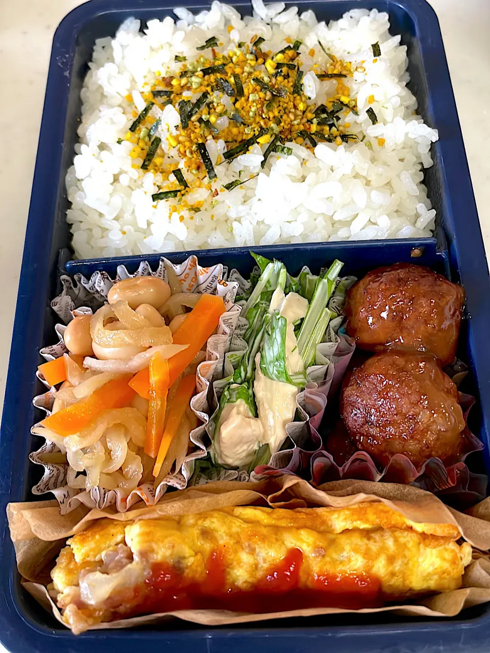 2022.9.21 男子高校生のお弁当🍱|かおたまさん