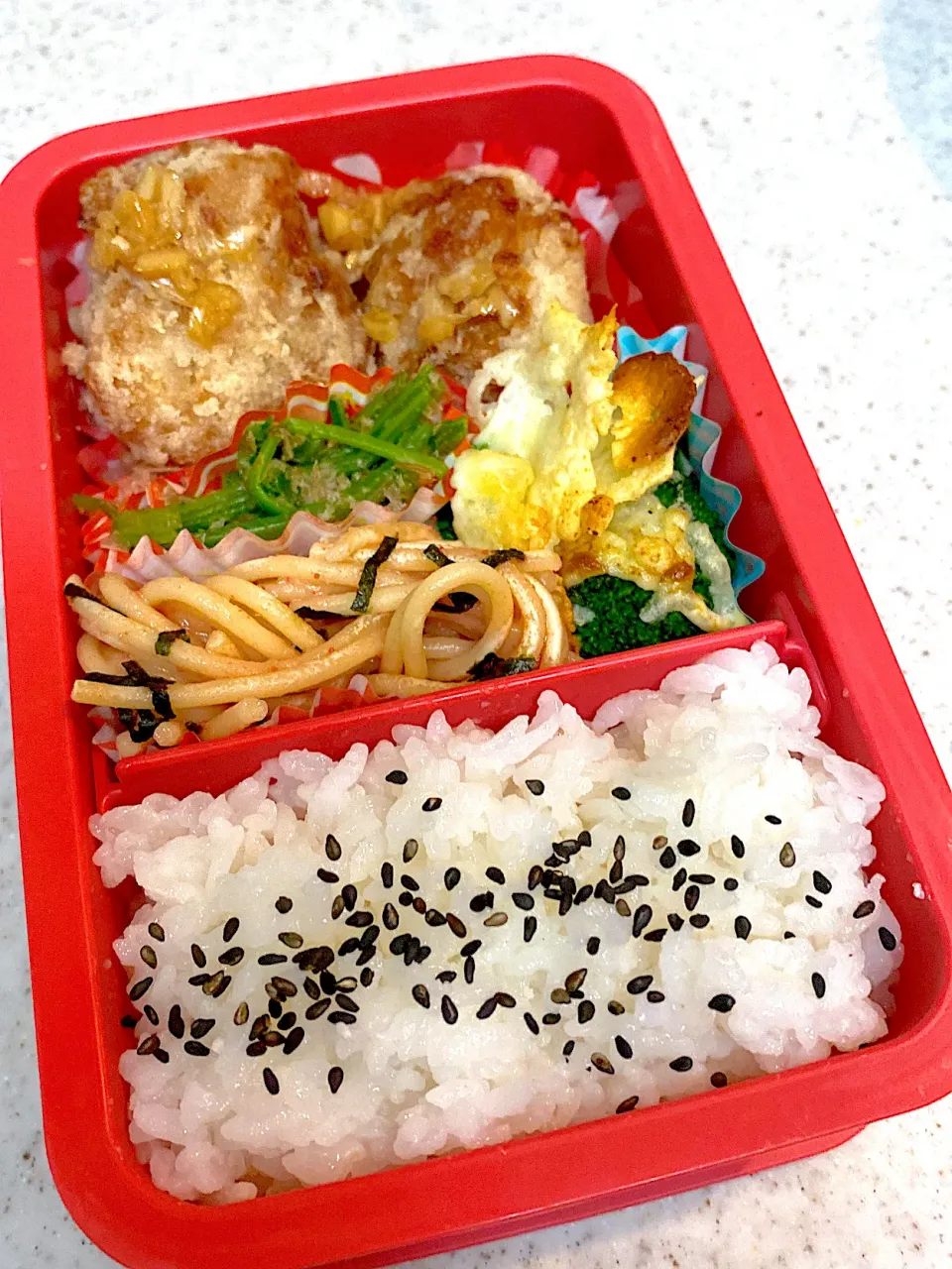 唐揚げ油淋鶏和え　弁当|asumamaさん