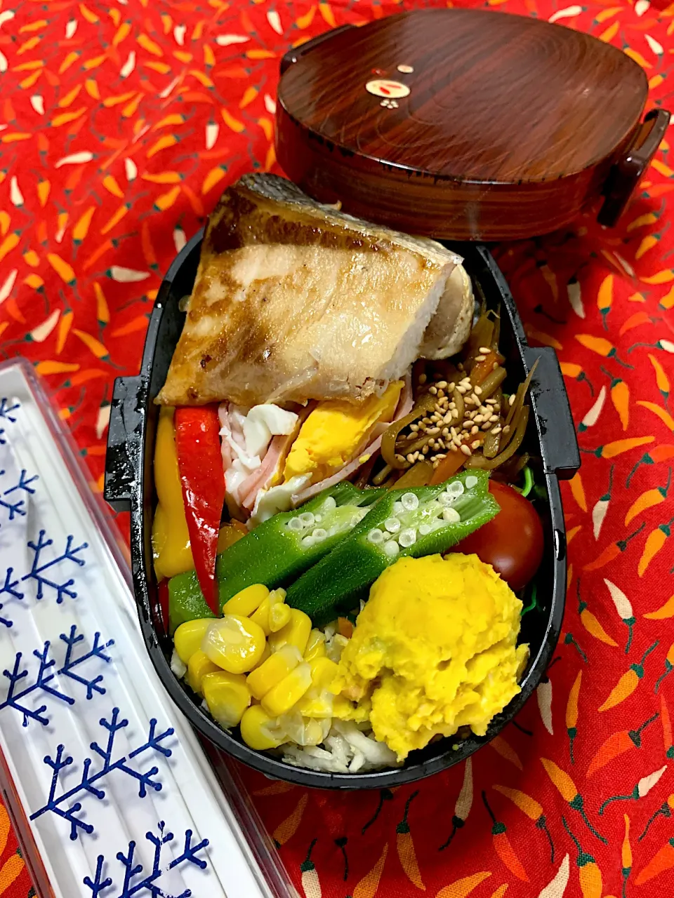 Snapdishの料理写真:自分弁当🍱|がおりんさん