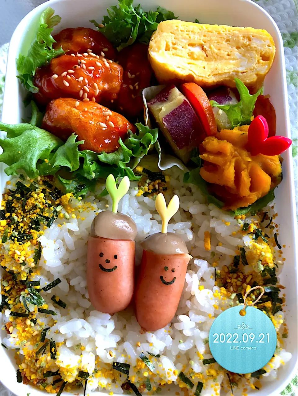 Snapdishの料理写真:男子高校生のお弁当|harutomomamaさん