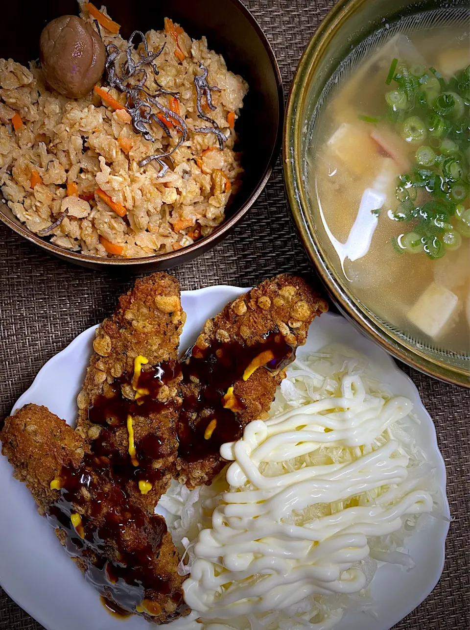 鶏ササミフライ定食|すくらんぶるえっぐさん