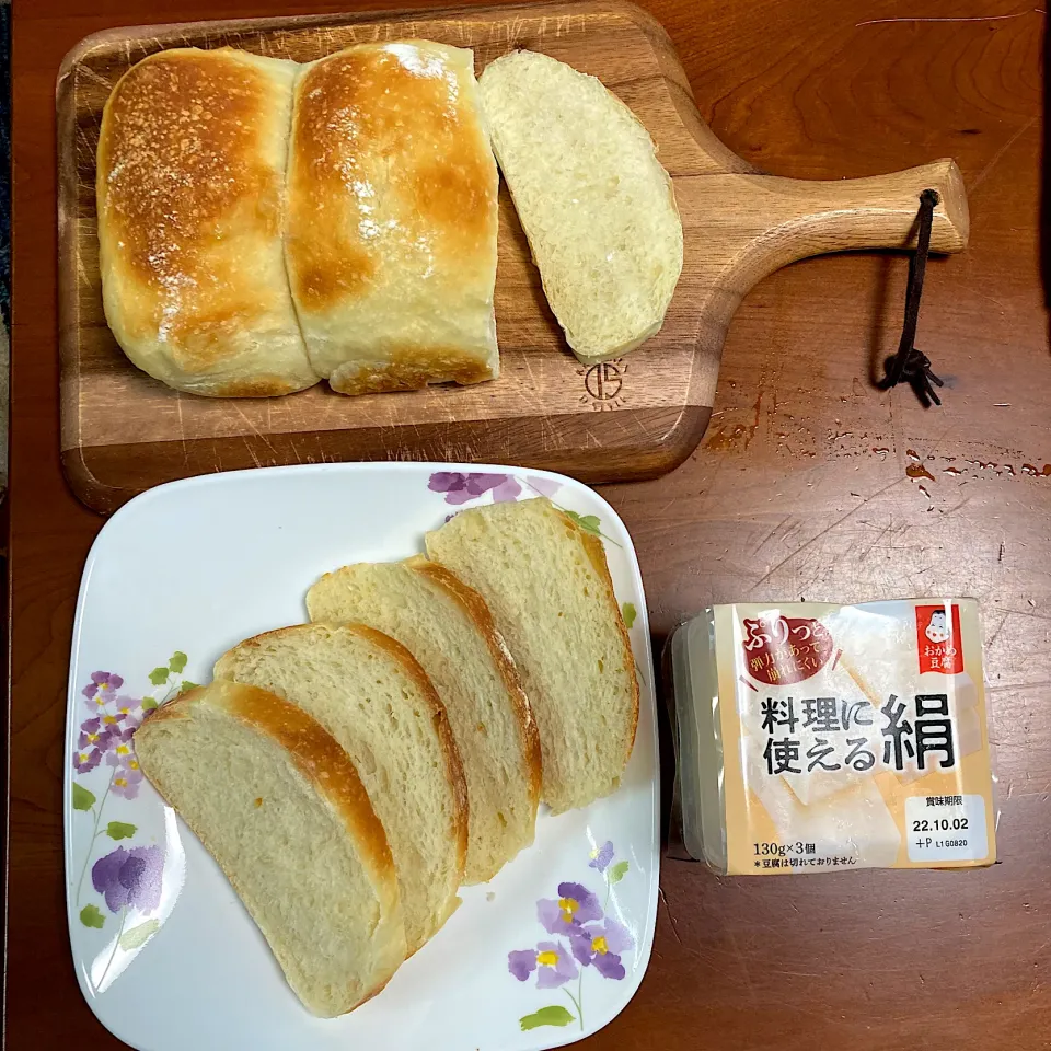 お豆腐パン#料理に使える絹のパン|ももさん