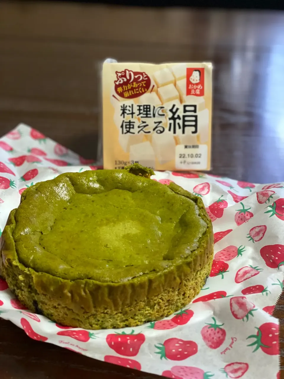 お豆腐抹茶チーズケーキ|TOMOさん