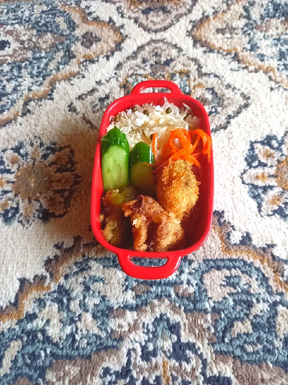 Snapdishの料理写真:わたしの残り物弁当🎵　2022.9.22|mayumiさん