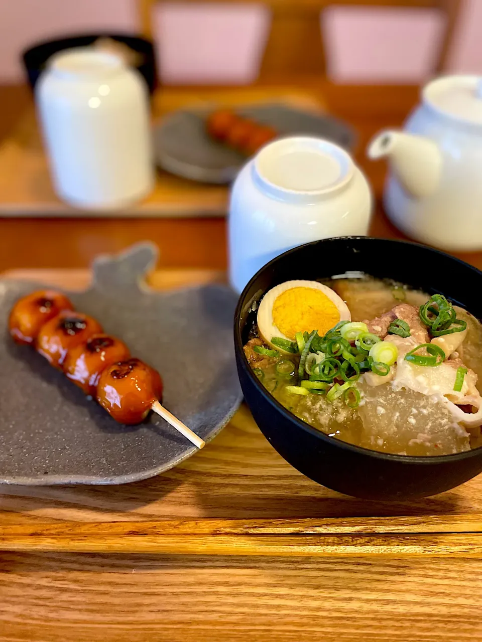 豚粕汁とお団子|ＭＡＲＵＥ家の食卓さん