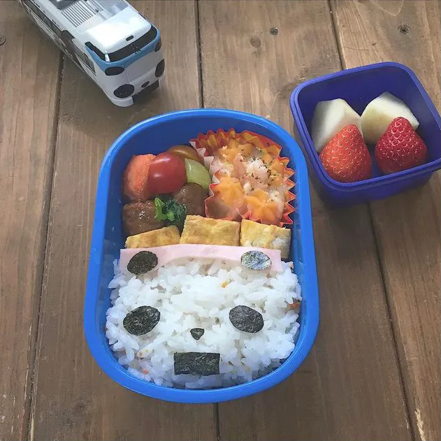 パンダくろしお弁当|からあげさんさん