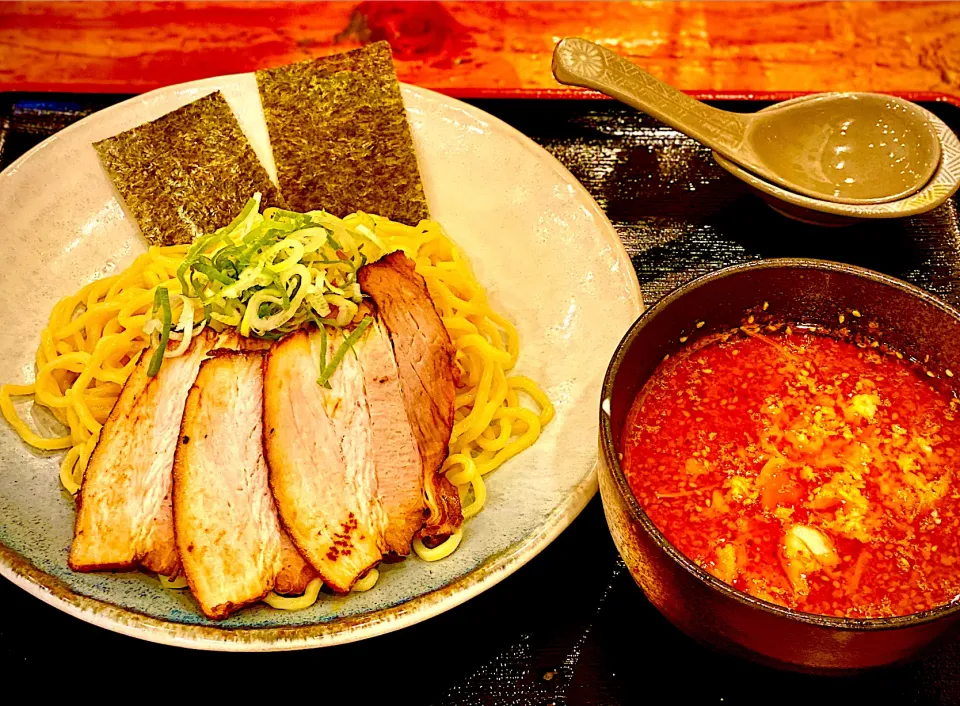 Snapdishの料理写真:つけめん🍜🌶|にゃあ（芸名）さん