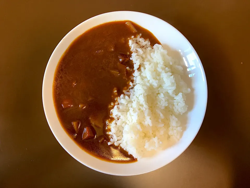 カレーライス(レトルト)|ばーさんさん