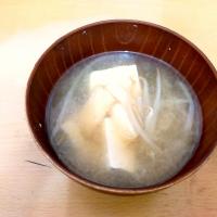 奈良の美味しいお豆腐おみそ汁