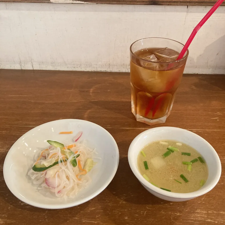 春雨サラダとスープ🥗|ちゃみこさん