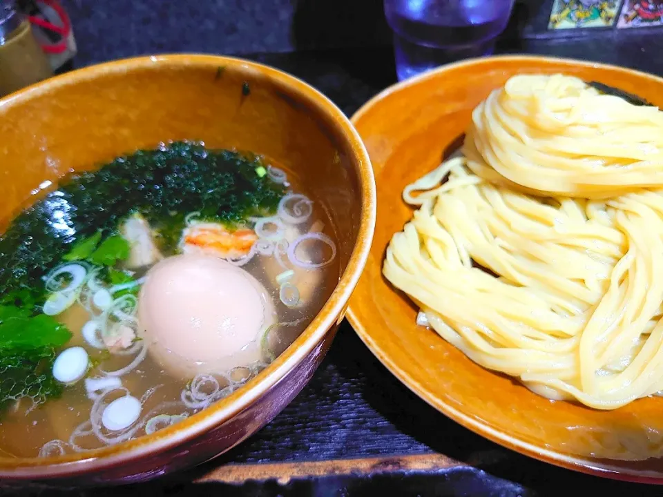 【本日の裏そば】
塩そば専門店 桑ばら
四万十海苔のつけそば
＠池袋8分
22203|大脇さん