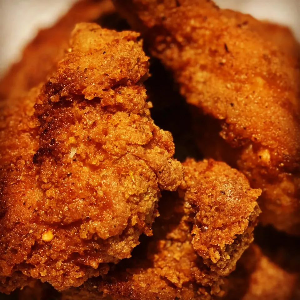 Dinner ! Dinner ! Dinner! 
EFC (Emanuel’s Fried Chicken ) 
Mixed Herbs & Spices with Cornflour shallow fried until light and crispy 
With a Avocado &  Celery Ca|Emanuel Hayashiさん